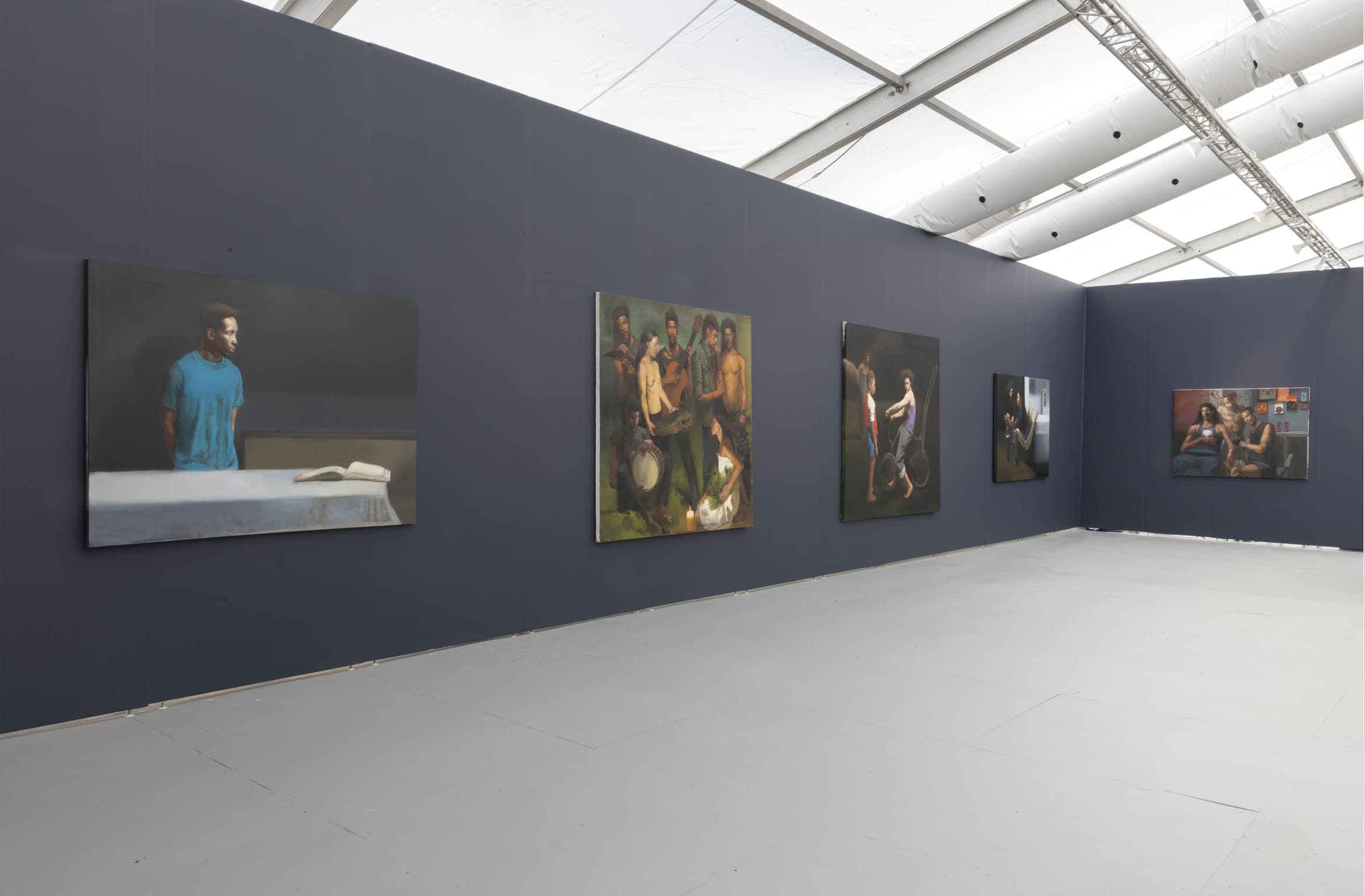 Installation view of Sylvia Maier's work