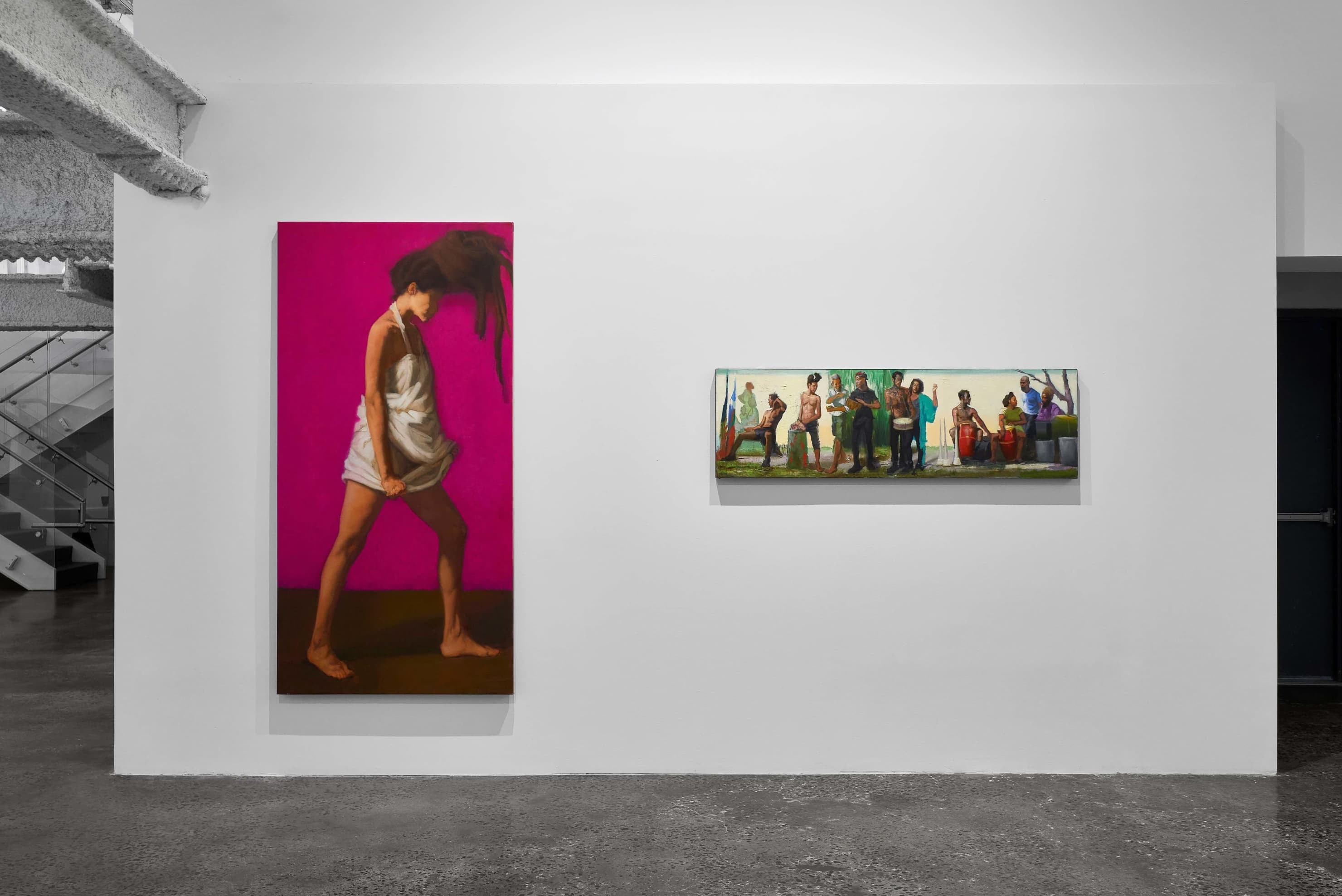 Installation view of Sylvia Maier's work