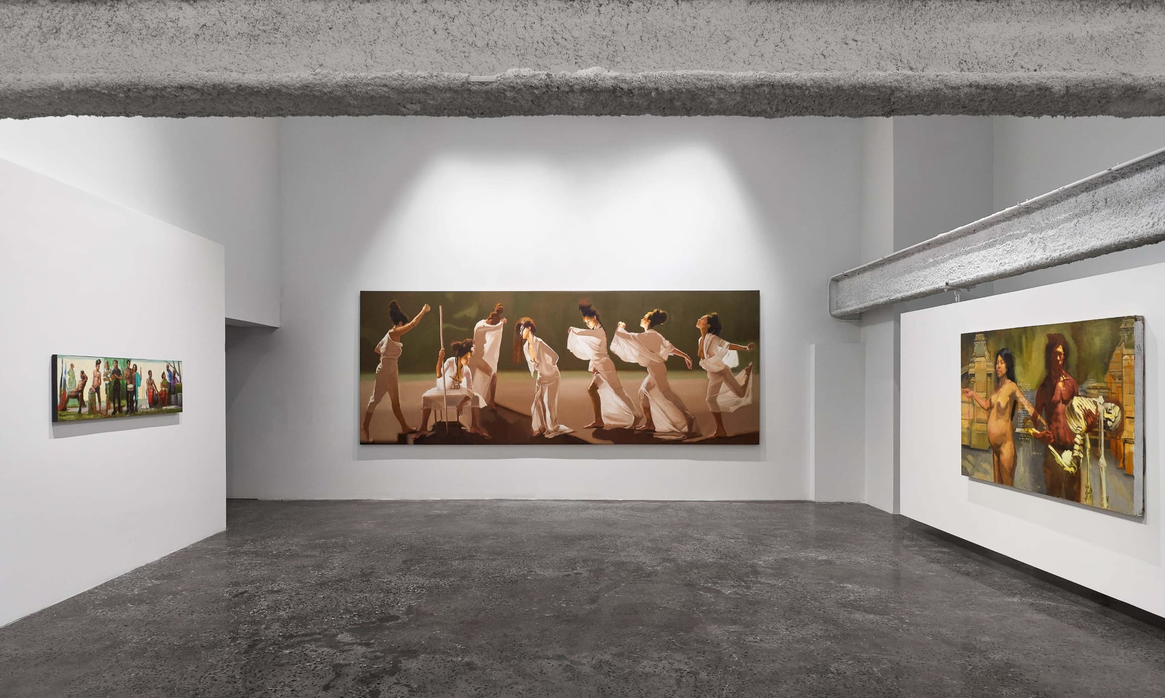 Installation view of Sylvia Maier's work