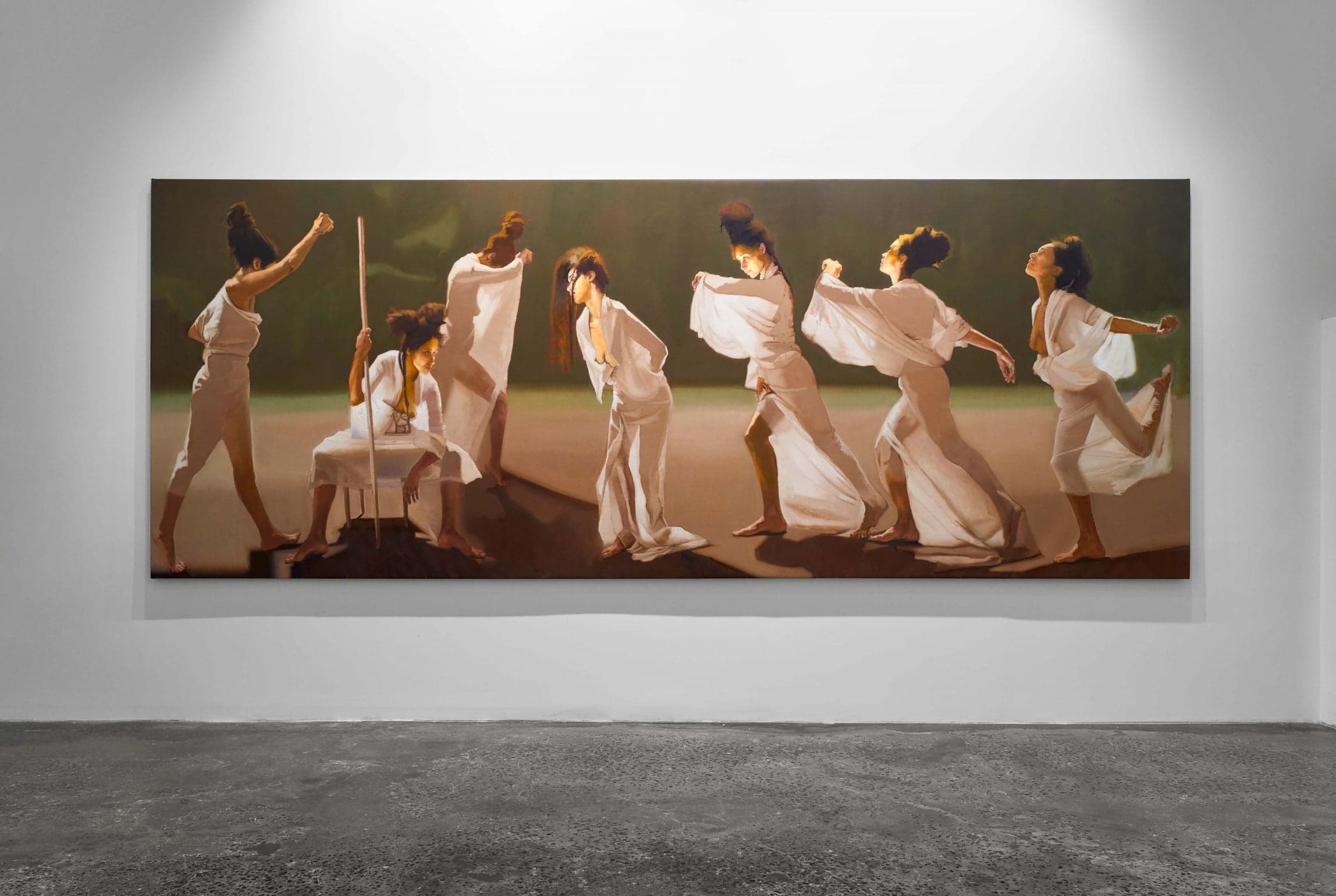 Installation view of Sylvia Maier's work