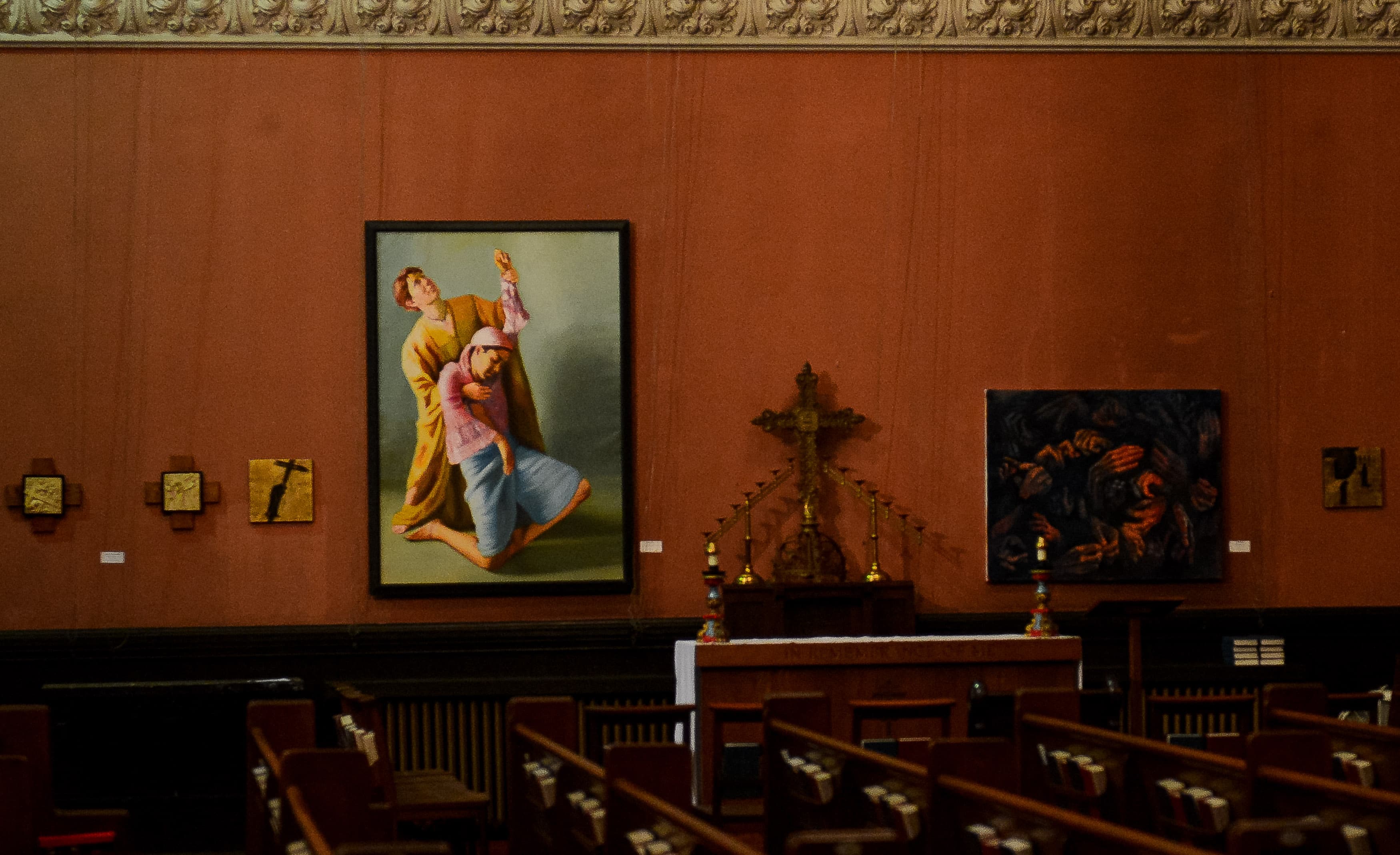 Installation view of Sylvia Maier's work